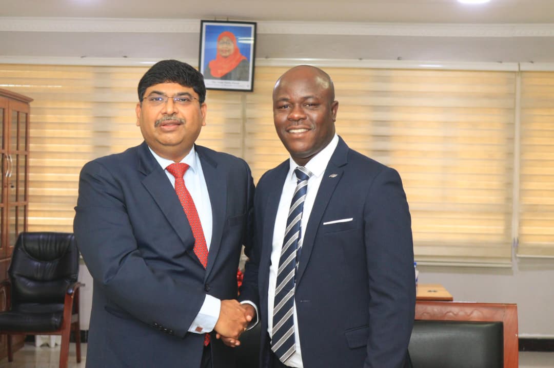 Mr. Bishwadip Dey, High Commissioner of India to Tanzania met with H.E. Mr. Jumaa Aweso, Hon’ble Minister for Water of T – photo 4