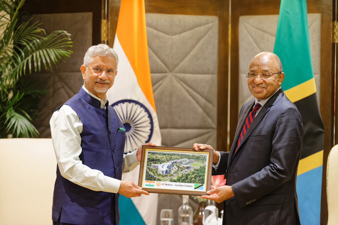 India's External Affairs Minister Dr. S Jaishankar called on H.E. Dr. Hussein Ali Mwinyi, President of Zanzibar and Chai – photo 2