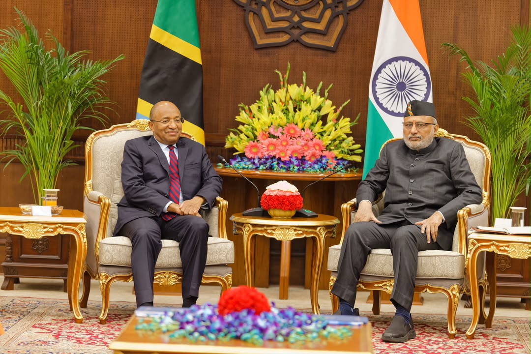 Honorable Vice President of India, Shri C.P. Radhakrishnan, met with H.E. Dr. Hussein Ali Mwinyi, President of Zanzibar  – photo 2