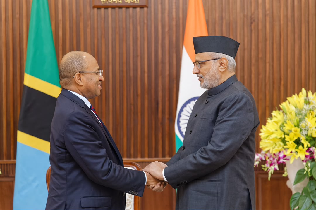 Honorable Vice President of India, Shri C.P. Radhakrishnan, met with H.E. Dr. Hussein Ali Mwinyi, President of Zanzibar  – photo 3