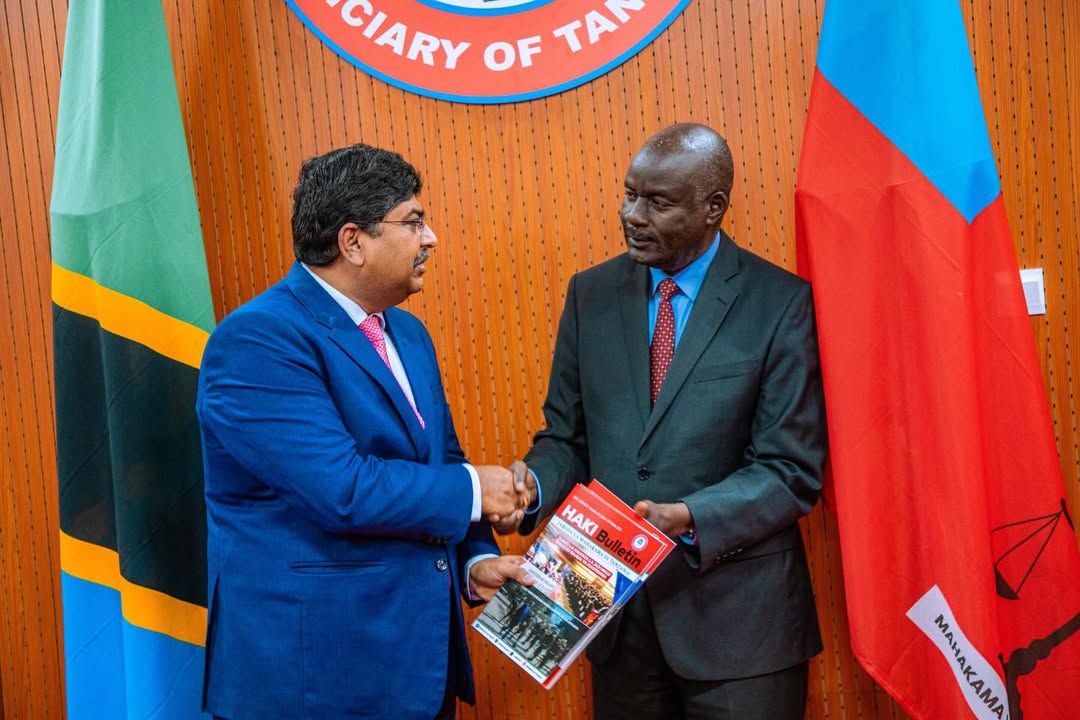 Mr. Bishwadip Dey, High Commissioner of India to Tanzania met with Hon. George Mcheche Masaju, His Lordship Chief Justic – photo 3