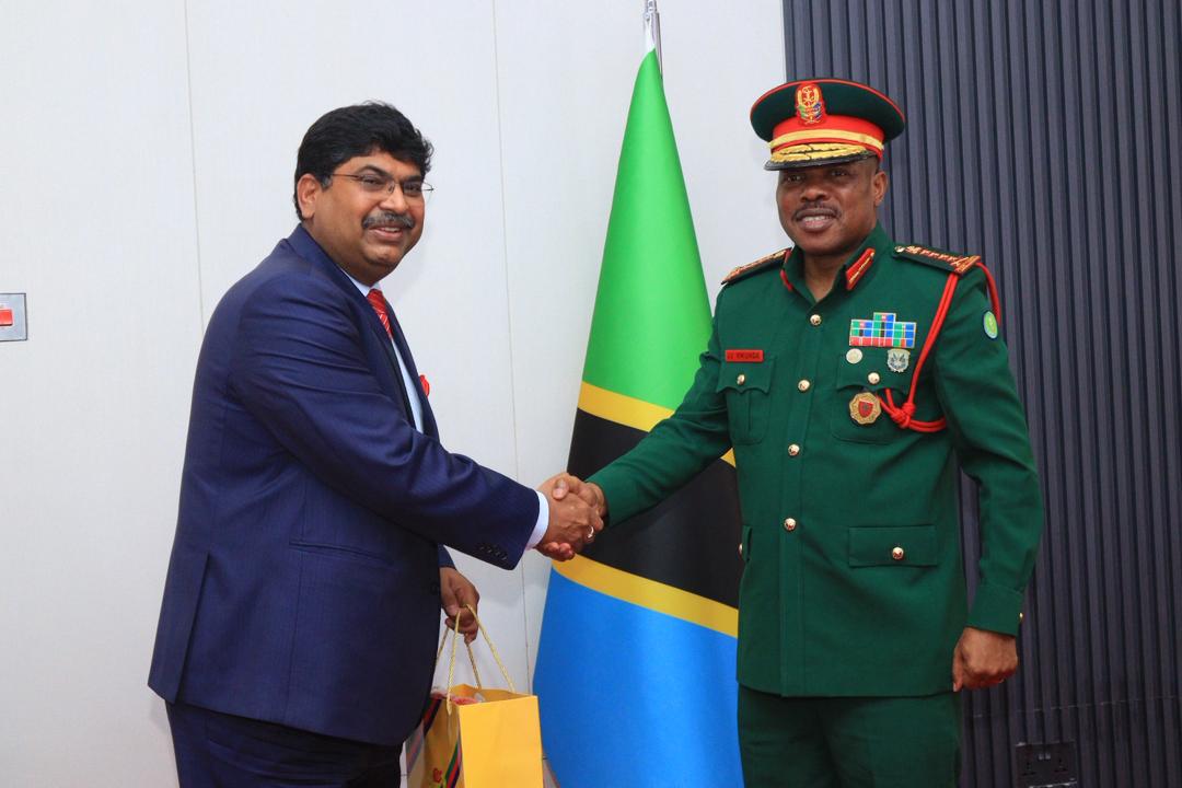 Mr. Bishwadip Dey met with General Jacob John Mkunda, Chief of Defence Forces (CDF) of the Tanzania People's Defence For – photo 2