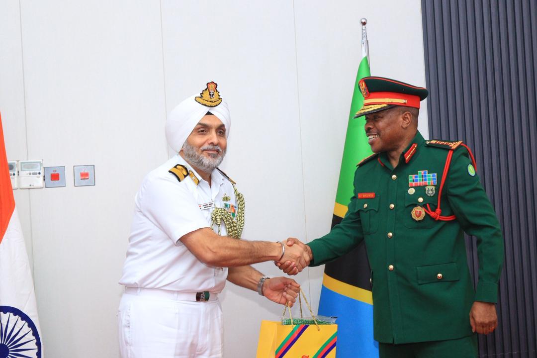 Mr. Bishwadip Dey met with General Jacob John Mkunda, Chief of Defence Forces (CDF) of the Tanzania People's Defence For – photo 3