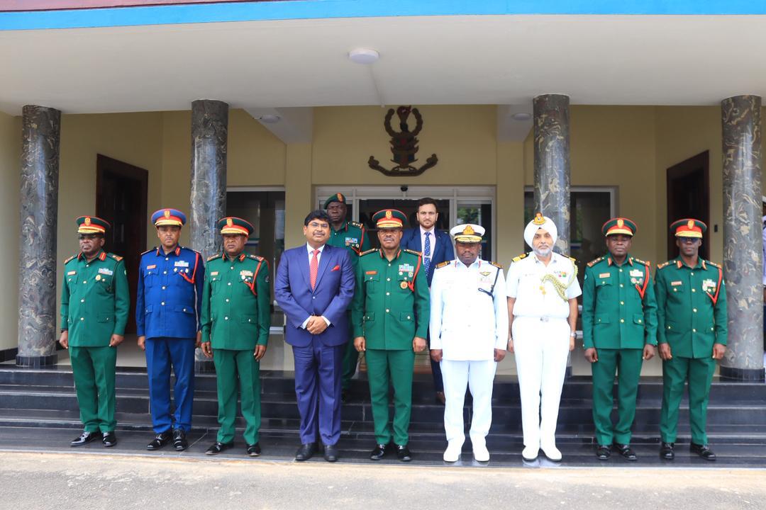 Mr. Bishwadip Dey met with General Jacob John Mkunda, Chief of Defence Forces (CDF) of the Tanzania People's Defence For – photo 8