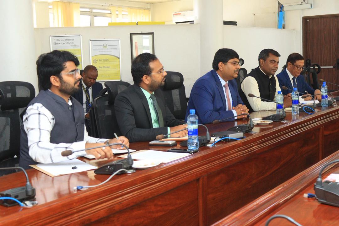 H.E. Shri Bishwadip Dey, High Commissioner of India to Tanzania met with Mr. Yusuph Juma Mwenda, Commissioner General of – photo 3