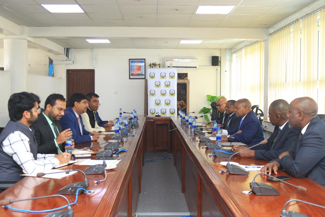 H.E. Shri Bishwadip Dey, High Commissioner of India to Tanzania met with Mr. Yusuph Juma Mwenda, Commissioner General of – photo 5