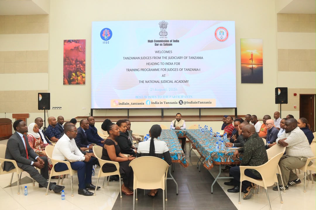 Orientation programme for 35 members of Tanzanian Judiciary traveling to National Judiciary Academy (NJA), Bhopal, India – photo 10