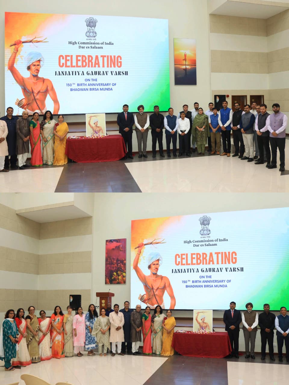 High Commission of India celebrated 150th birth anniversary of Dharti Aaba Bhagwan Birsa Munda to mark Janjatiya Gaurav  – photo 2